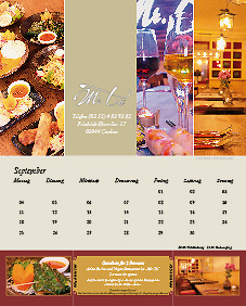 Der Cottbuser Gutscheinkalender 2023 Kalenderblatt Mr.Tu Cottbus